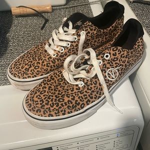 Woman’s Cheetah Print Vans